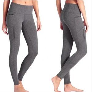 ATHLETA Herringbone Sly Drifter Leggings in Shale, XS